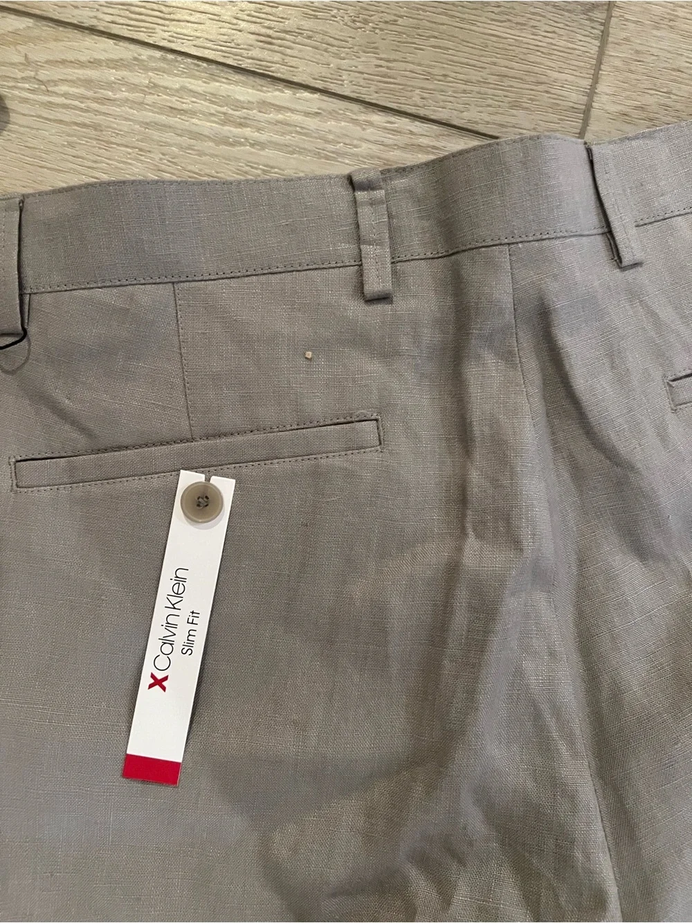 Calvin Klein modern tailored
